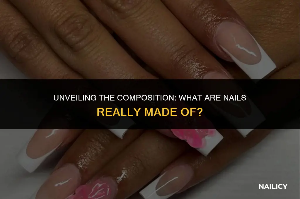 what are nails made off