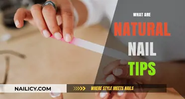 Natural Nail Tips: Achieving Healthy and Beautiful Nails