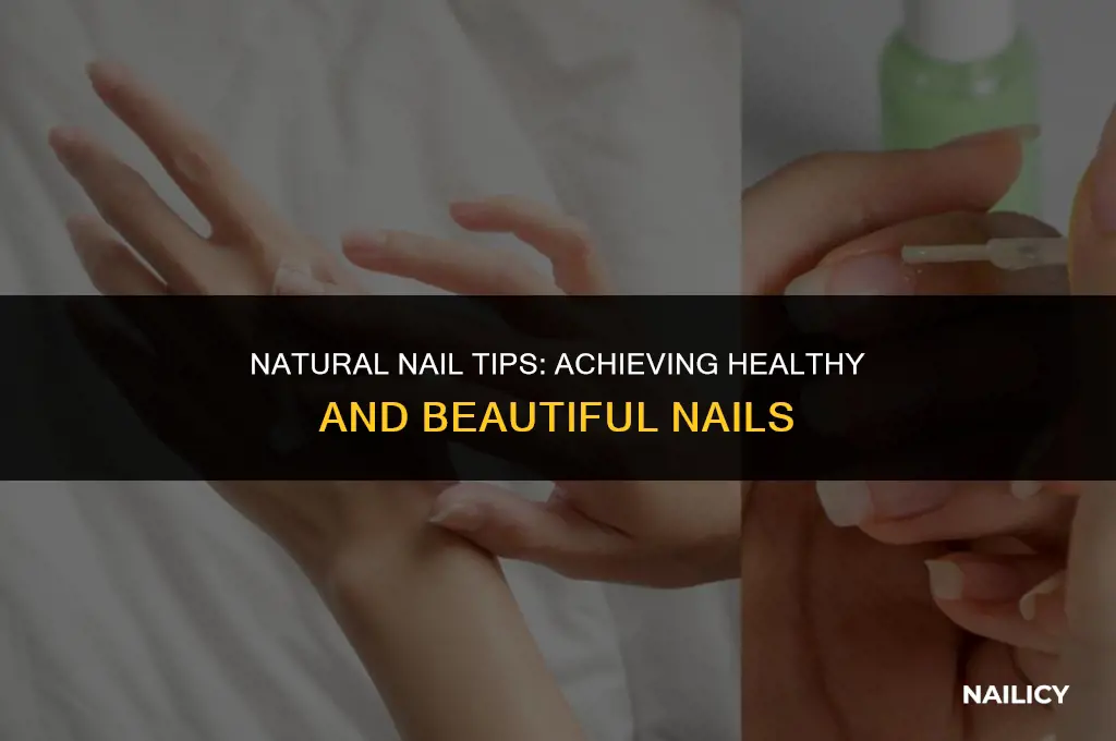 what are natural nail tips