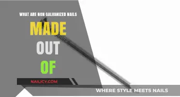 Understanding Non-Galvanized Nails: Materials and Composition Explained
