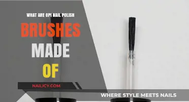 OPI Nail Polish Brushes: Materials and Craftsmanship Explained