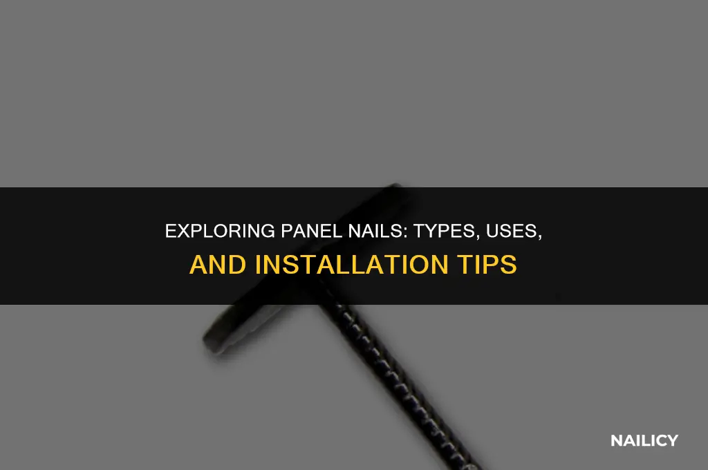 what are panel nails