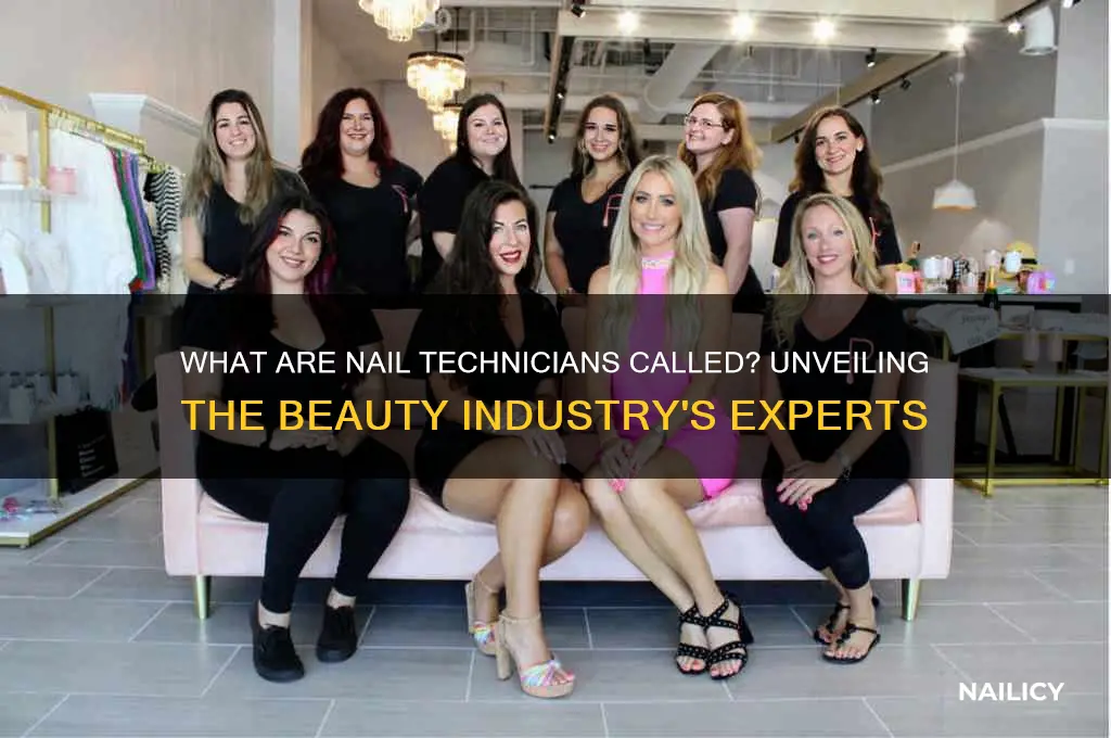what are people that do nails called