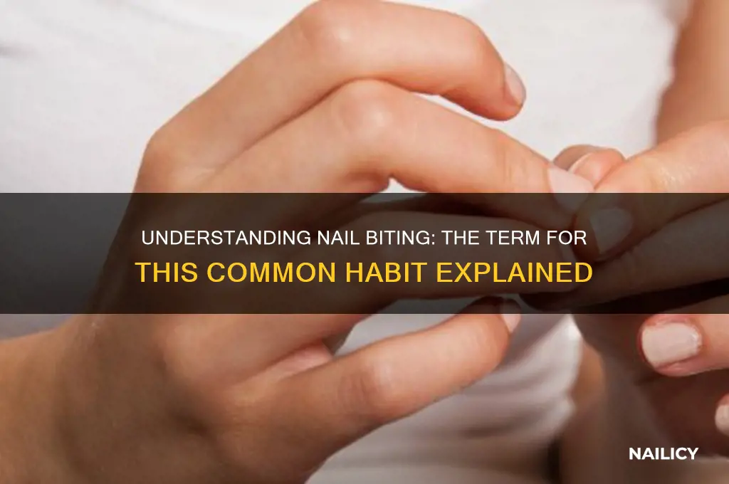 what are people who bite their nails called