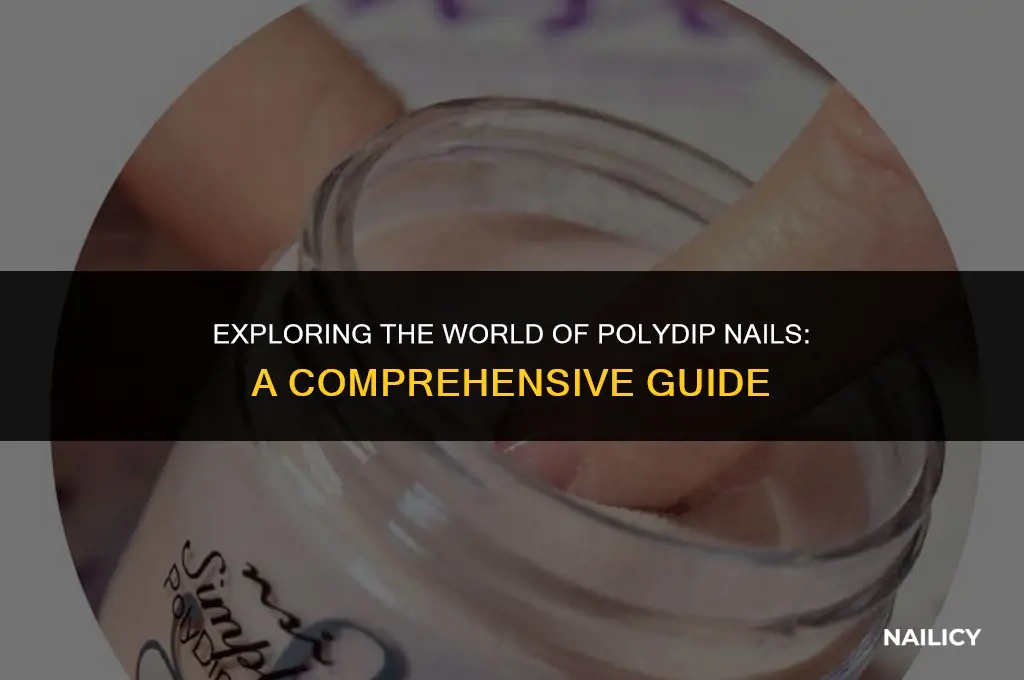 what are polydip nails