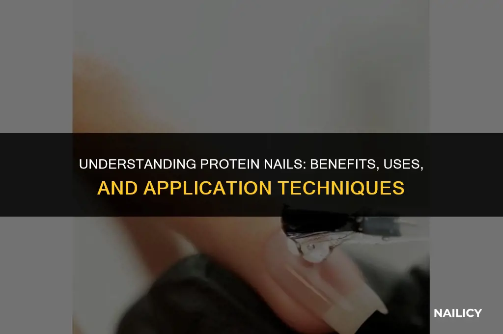 what are protein nails