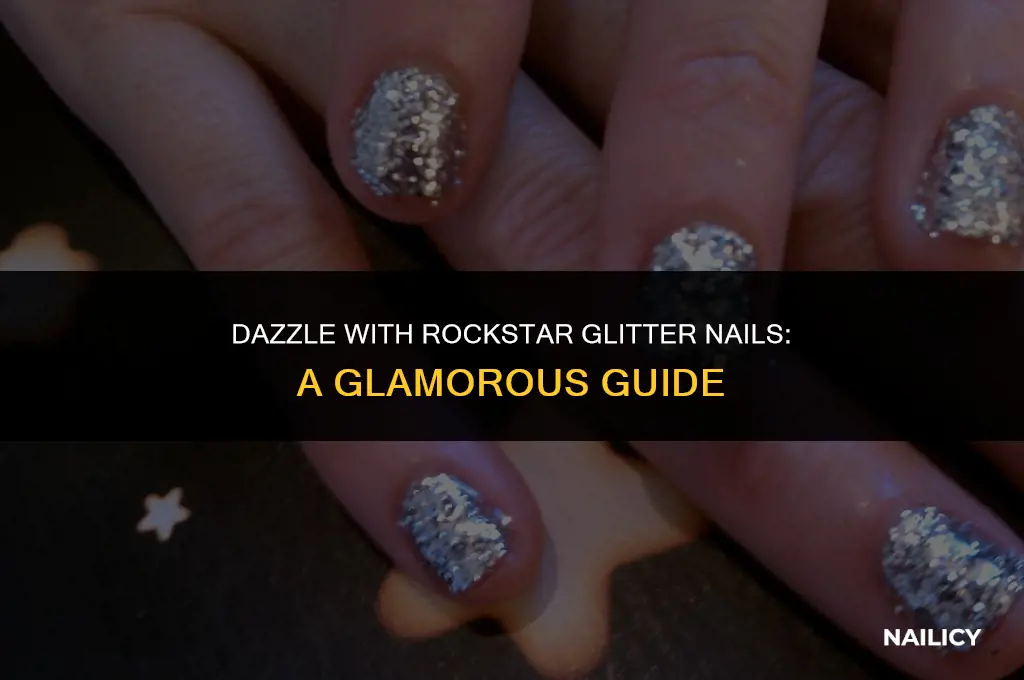 what are rockstar glitter nails