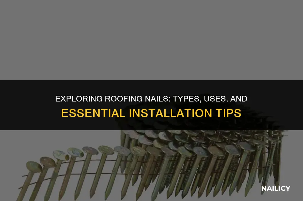what are roofing nails