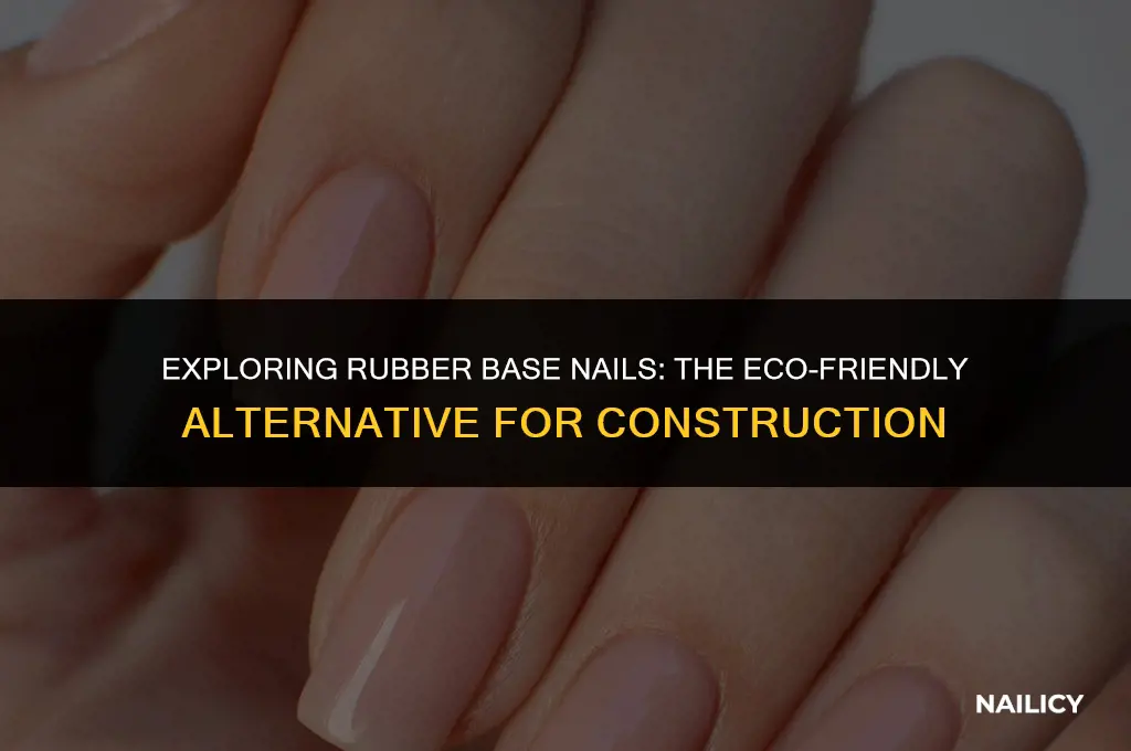 what are rubber base nails