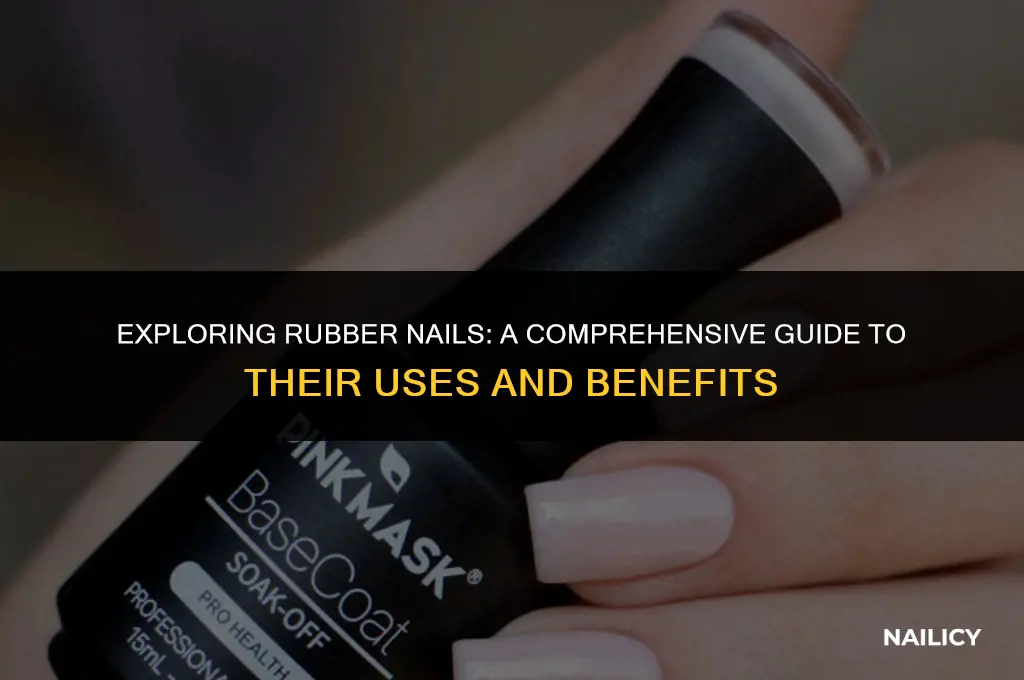 what are rubber nails