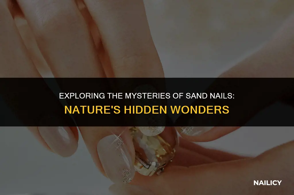 what are sand nails