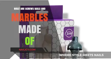 Materials Behind Screws, Nails, and Marbles: A Comprehensive Guide