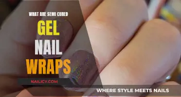 Gel Nail Revolution: Semi-Cured Gel Nail Wraps Explained