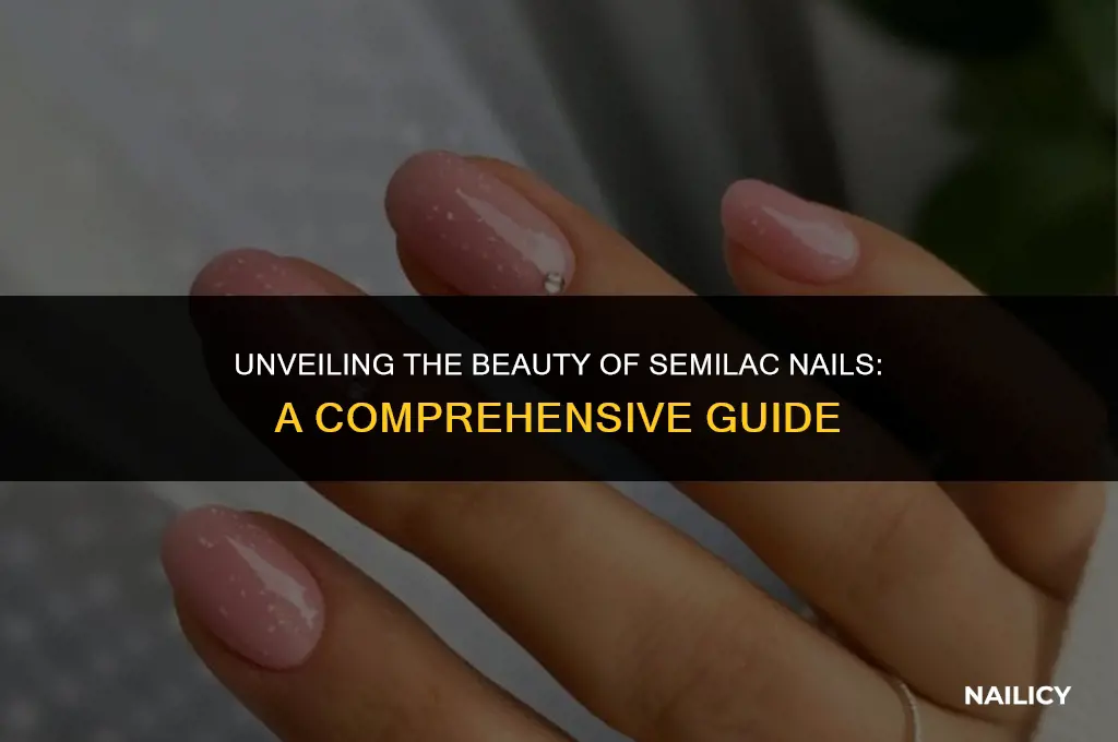 what are semilac nails