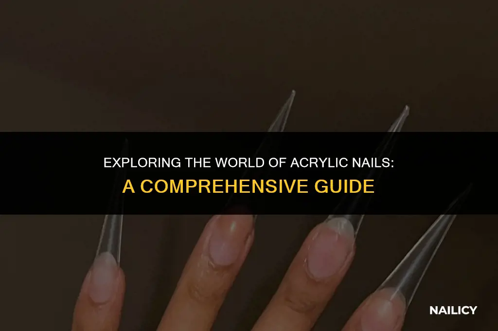 what are sharp nails called