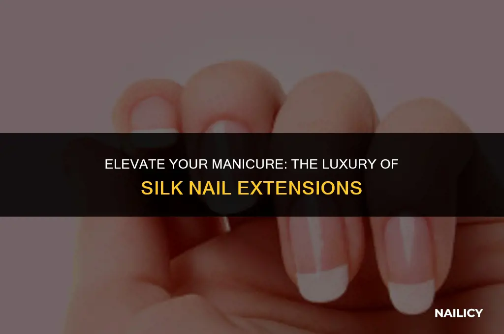 what are silk nail extensions