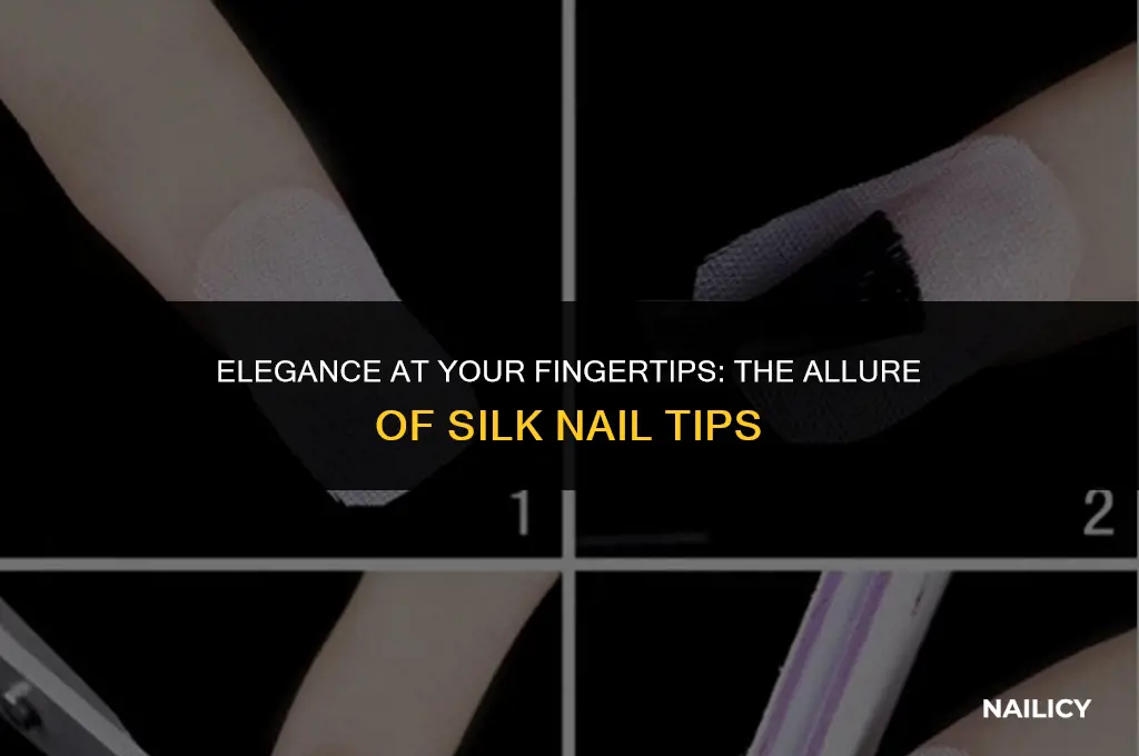 what are silk nail tips