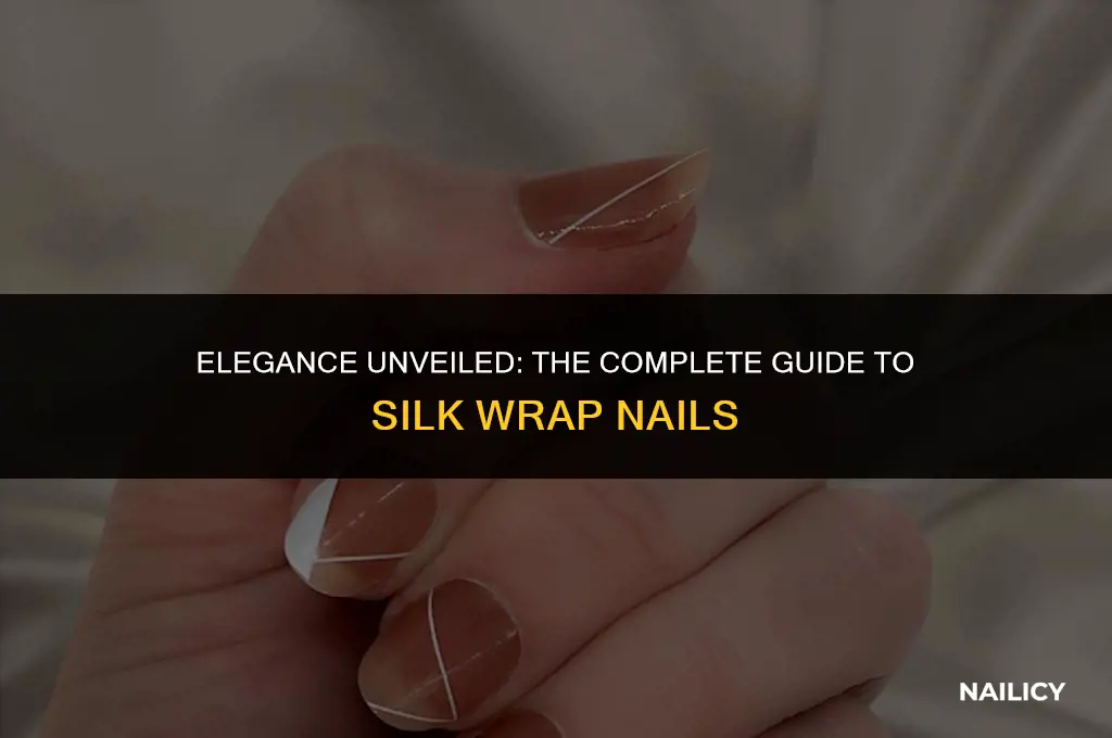 what are silk wrap nails