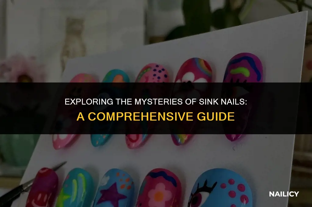 what are sink nails