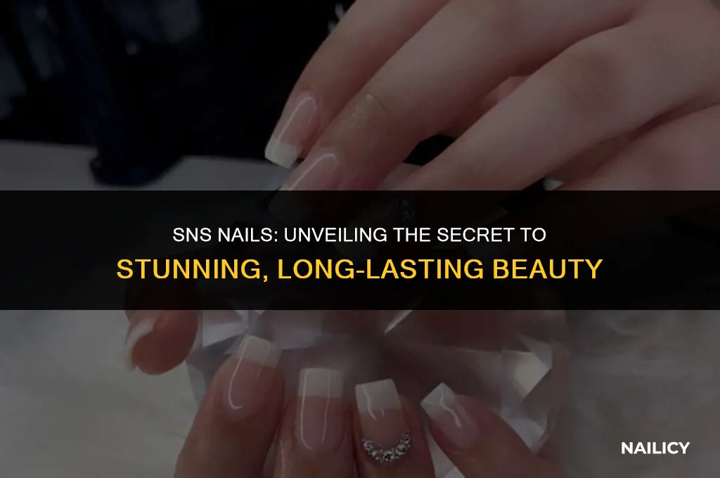 what are sns nails beautyheaven
