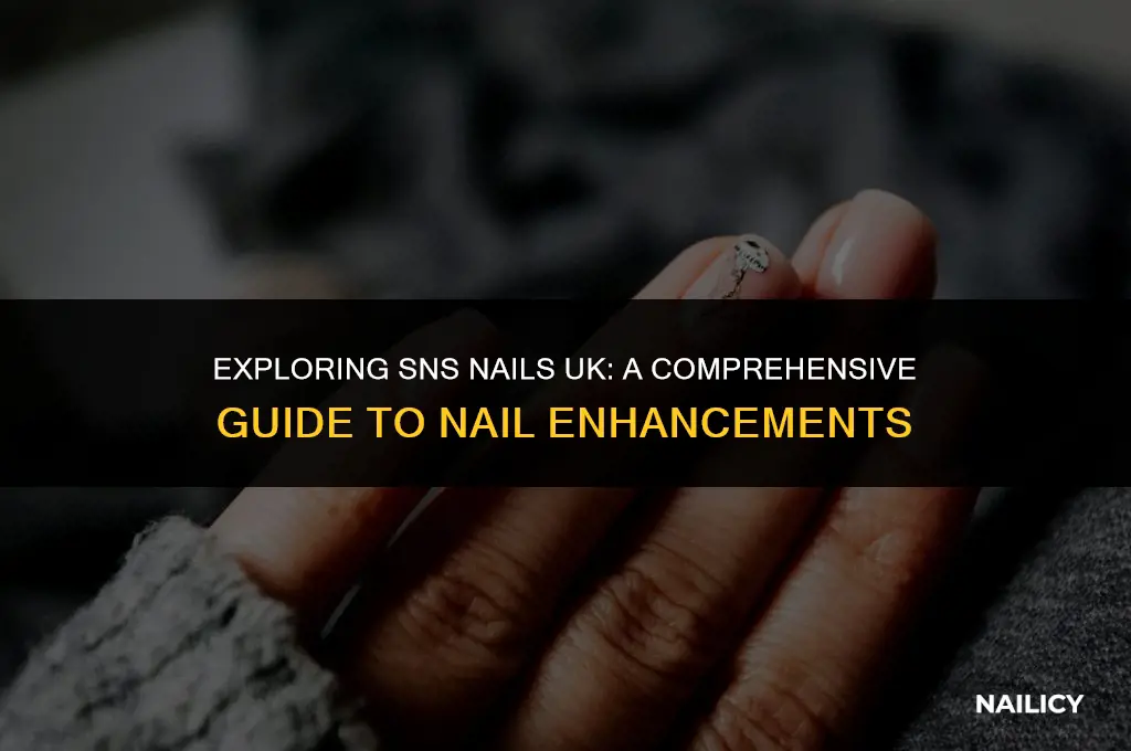 what are sns nails uk