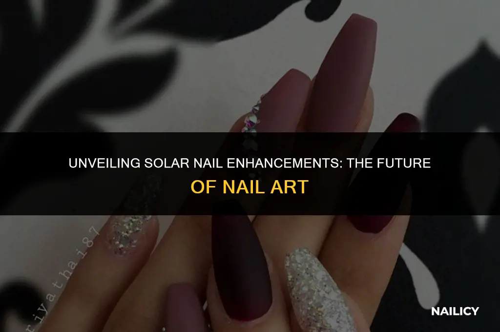what are solar nail enhancements
