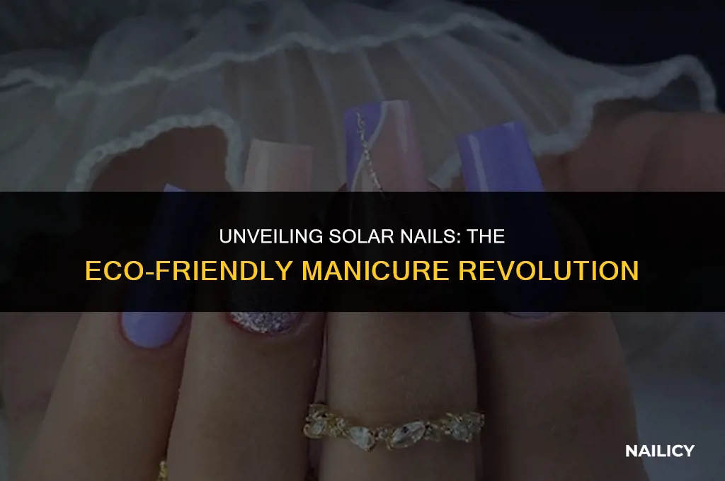what are solar nail