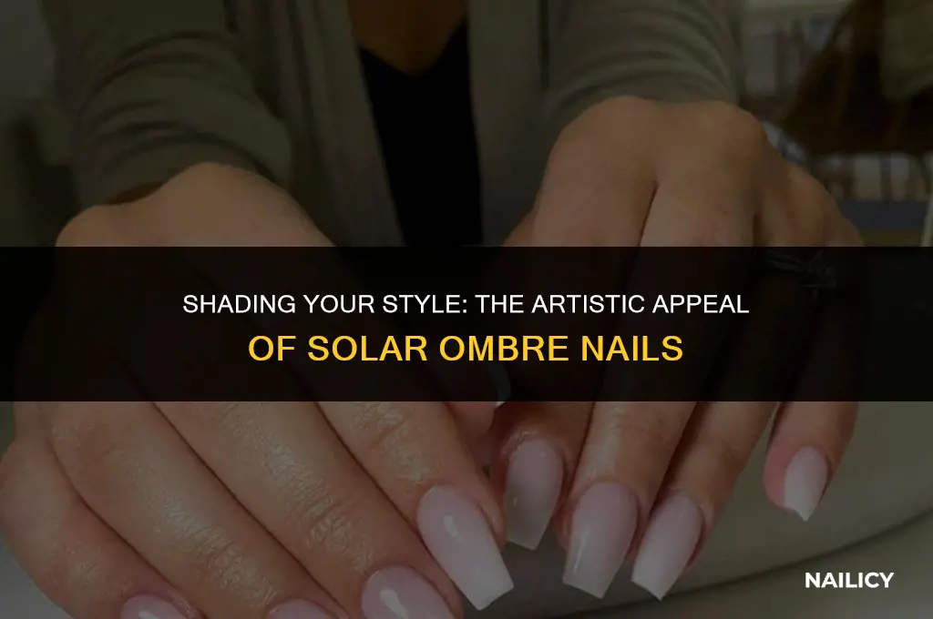 what are solar ombre nails