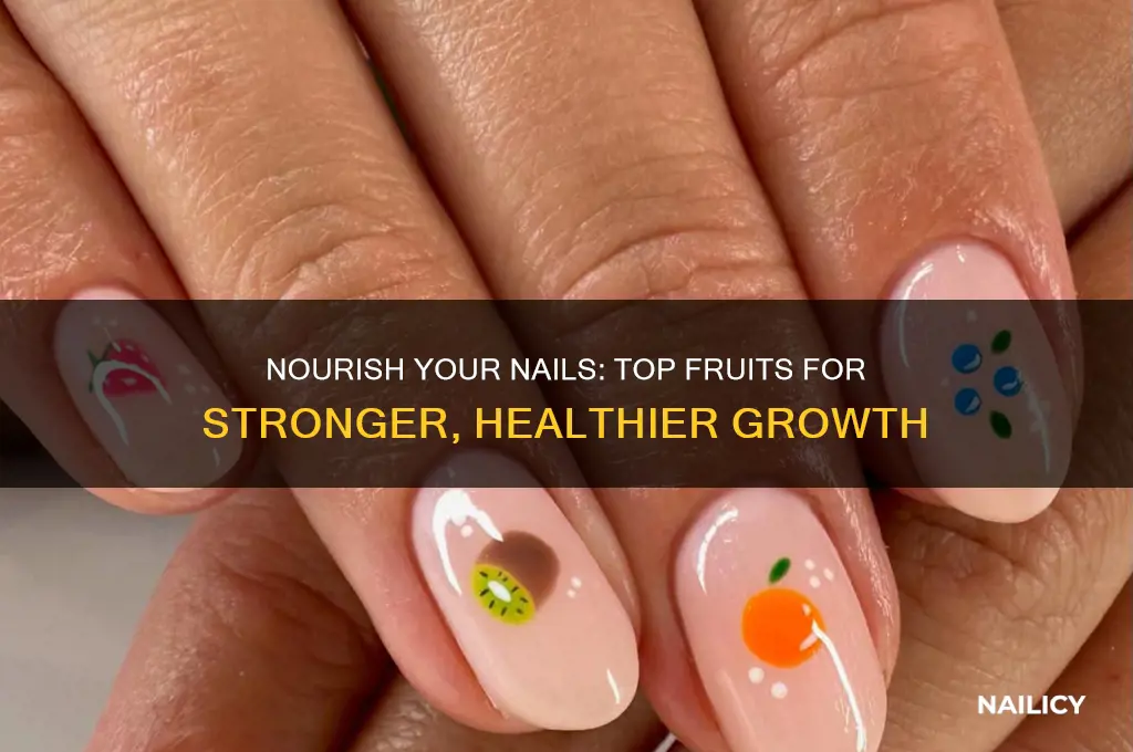 what are some fruits for your nails