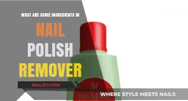 Nail Polish Remover Ingredients: What's Inside?