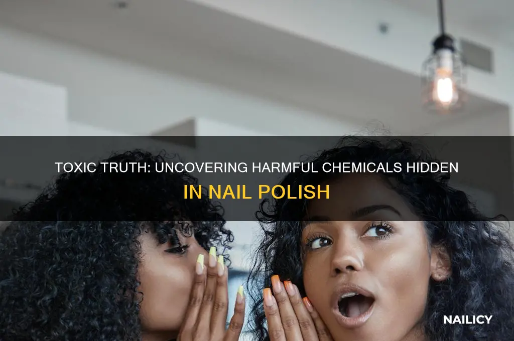 what are some toxic chemicals in nail polish
