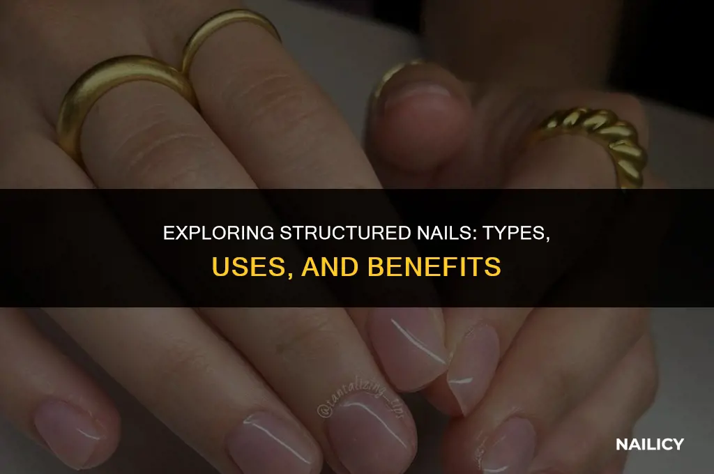 what are structured nails