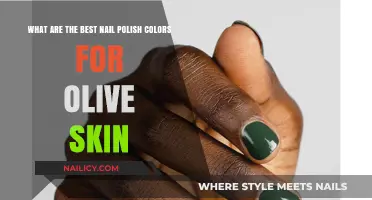Flattering Nail Polish Shades to Complement Olive Skin Tones