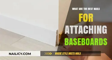 Top Nails for Securely Attaching Baseboards: A Comprehensive Guide