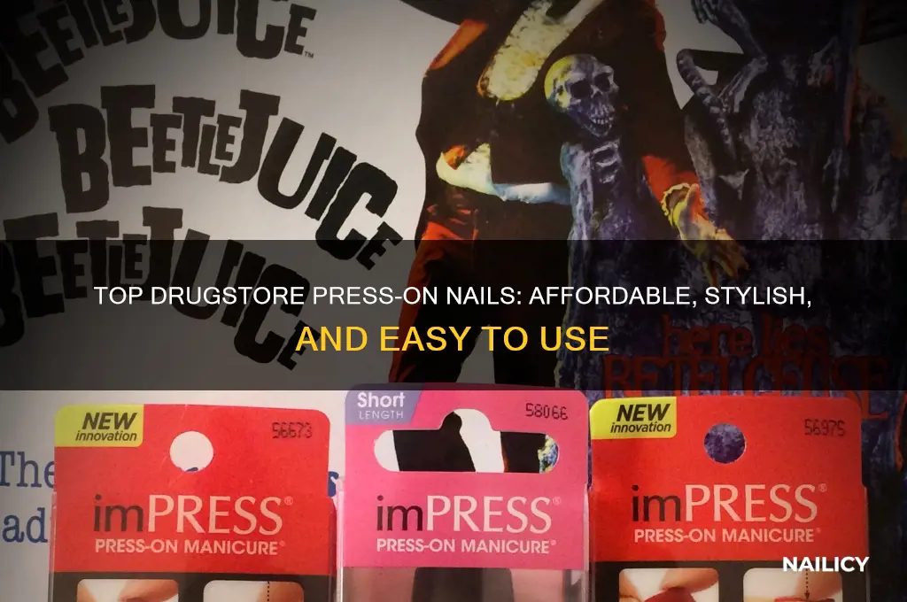 what are the best press on nails drugstore