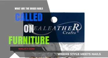 Brass Furniture Nails: Unveiling the Decorative Tacks' Proper Name