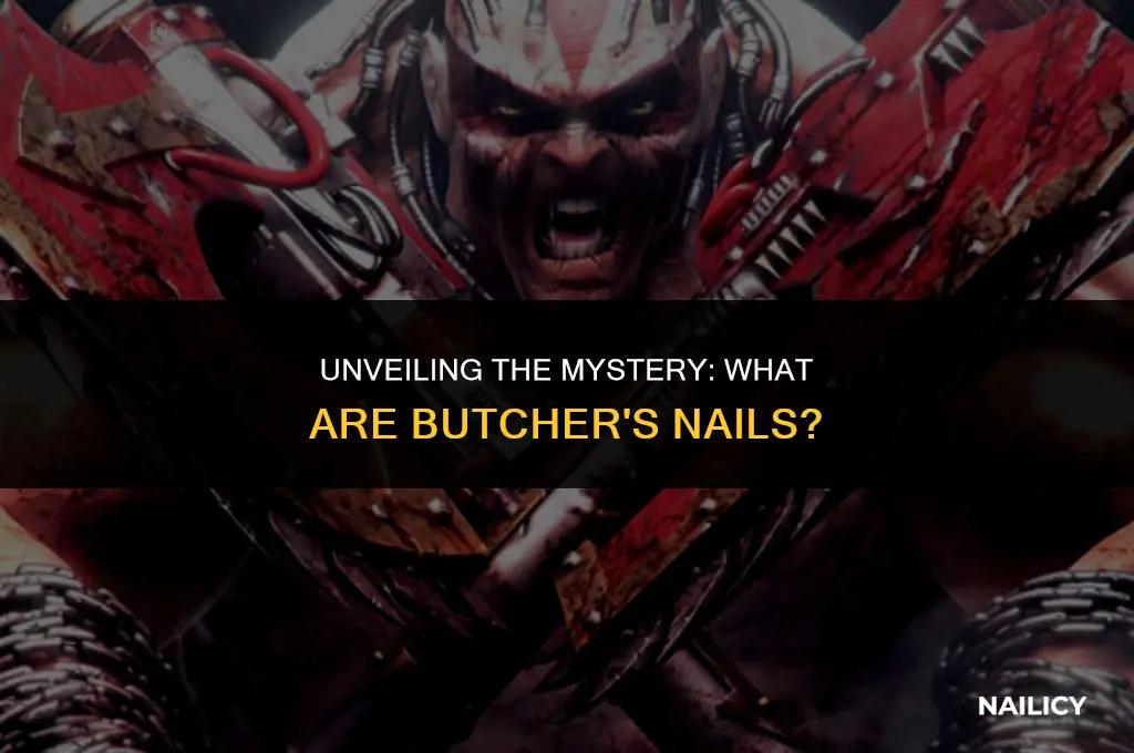 what are the butchers nails