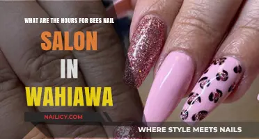 Bees Nail Salon Wahiawa Hours: Your Guide to Their Schedule