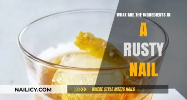 Rusty Nail Recipe: Scotch, Drambuie, and Ice – A Classic Cocktail