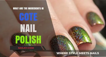Discover the Key Ingredients in Cote Nail Polish Formula