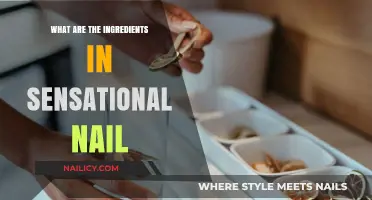 Sensational Nail Ingredients: Unveiling the Secrets Behind Healthy, Beautiful Nails