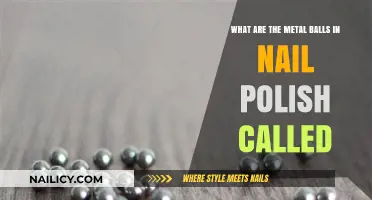 Unveiling the Mystery: Metal Balls in Nail Polish Explained