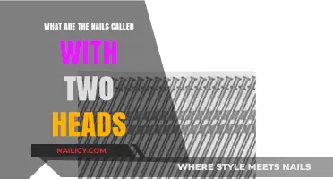Double-Headed Nails: Understanding the Unique Two-Pronged Fastener Design