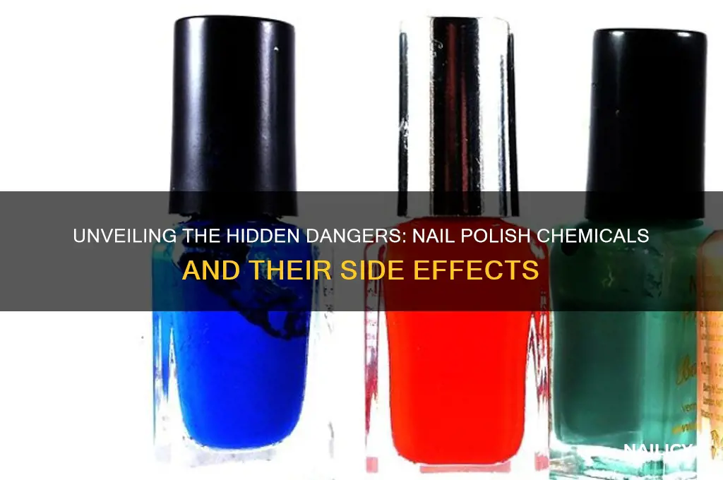 what are the side effects of chemicals in nail polish