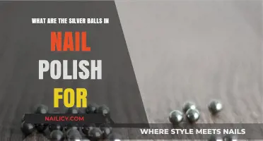 Unveiling the Mystery: Silver Balls in Nail Polish Explained