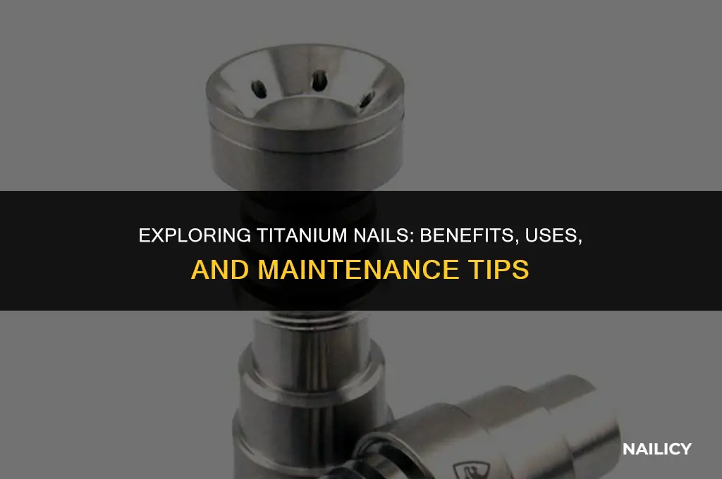 what are titanium nails