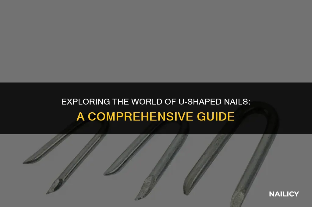 what are u nails called