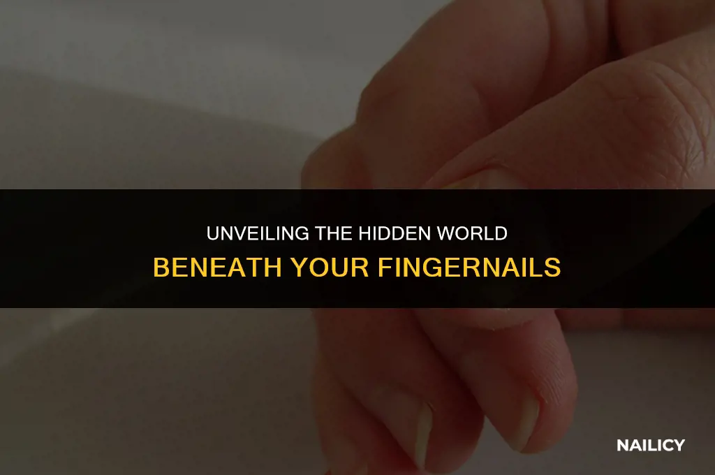 what are under your nails