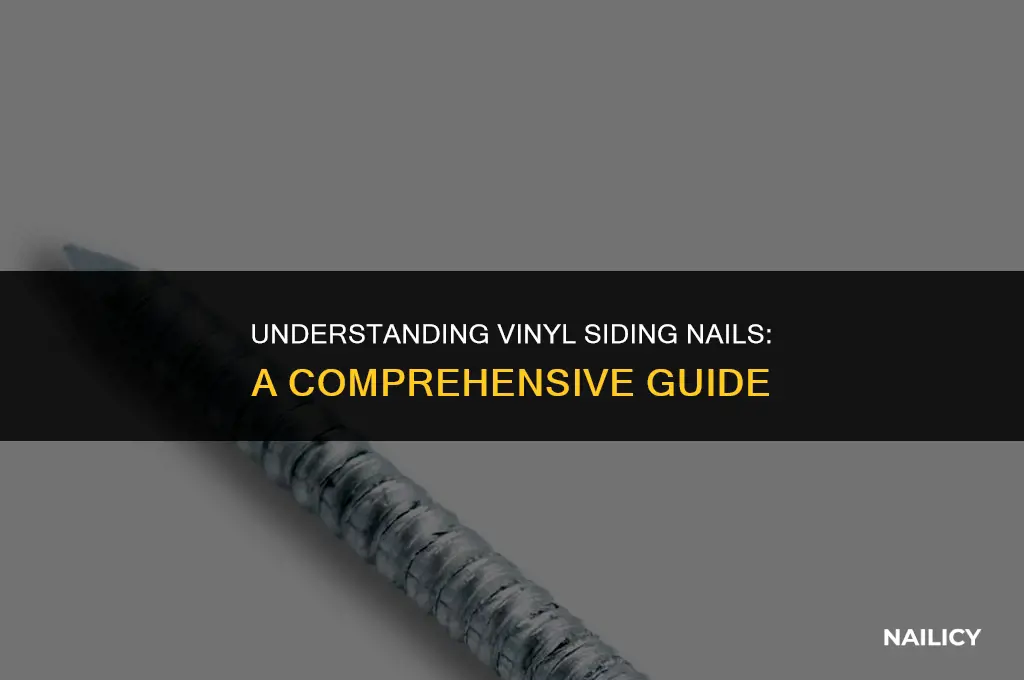 what are vinyl siding nails