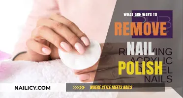 Easy Methods to Remove Nail Polish